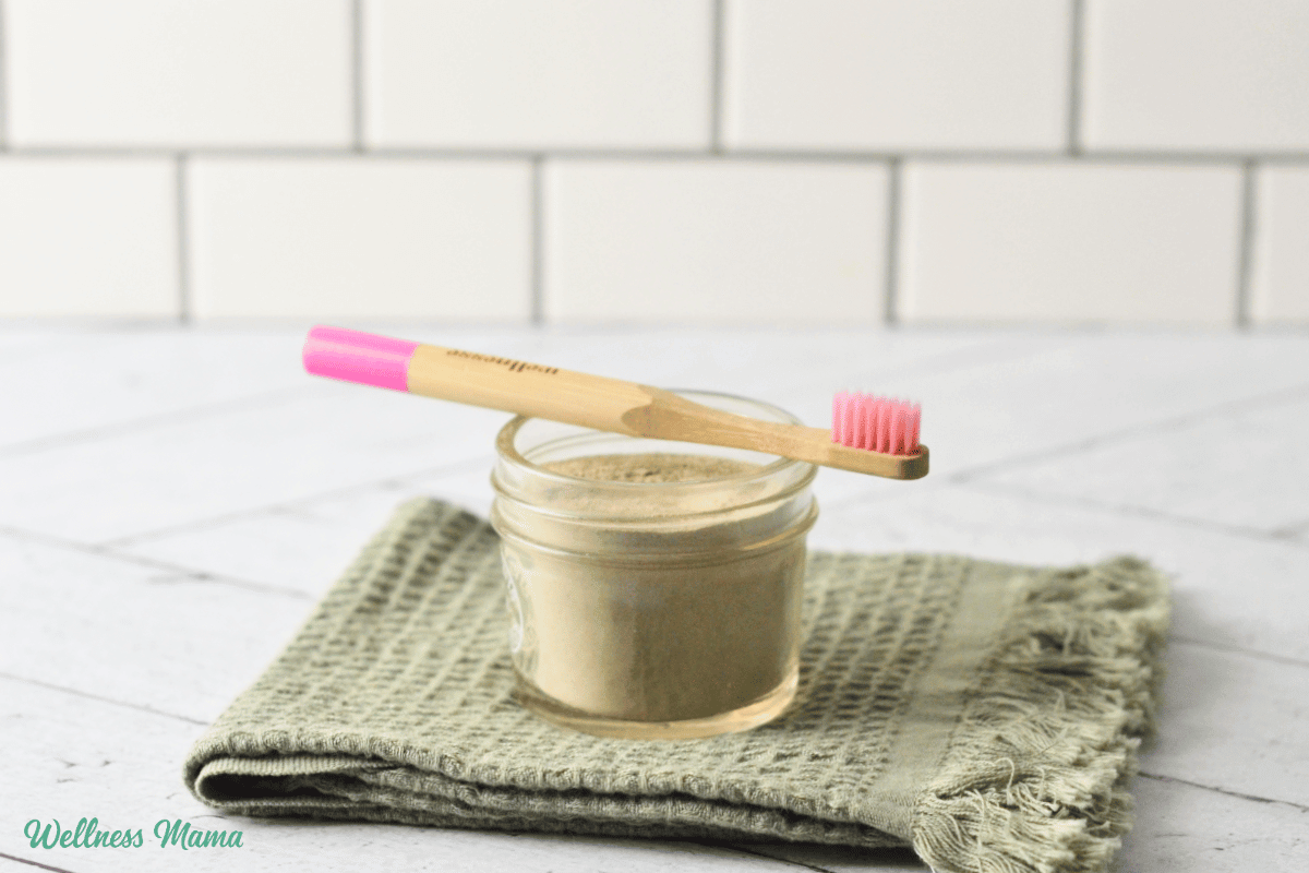 Remineralizing Tooth Powder Recipe